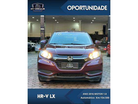 HONDA HR-V 1.8 16V FLEX LX 4P AUTOMÁTICO HONDA HR-V 1.8 16V FLEX LX 4P AUTOMÁTICO